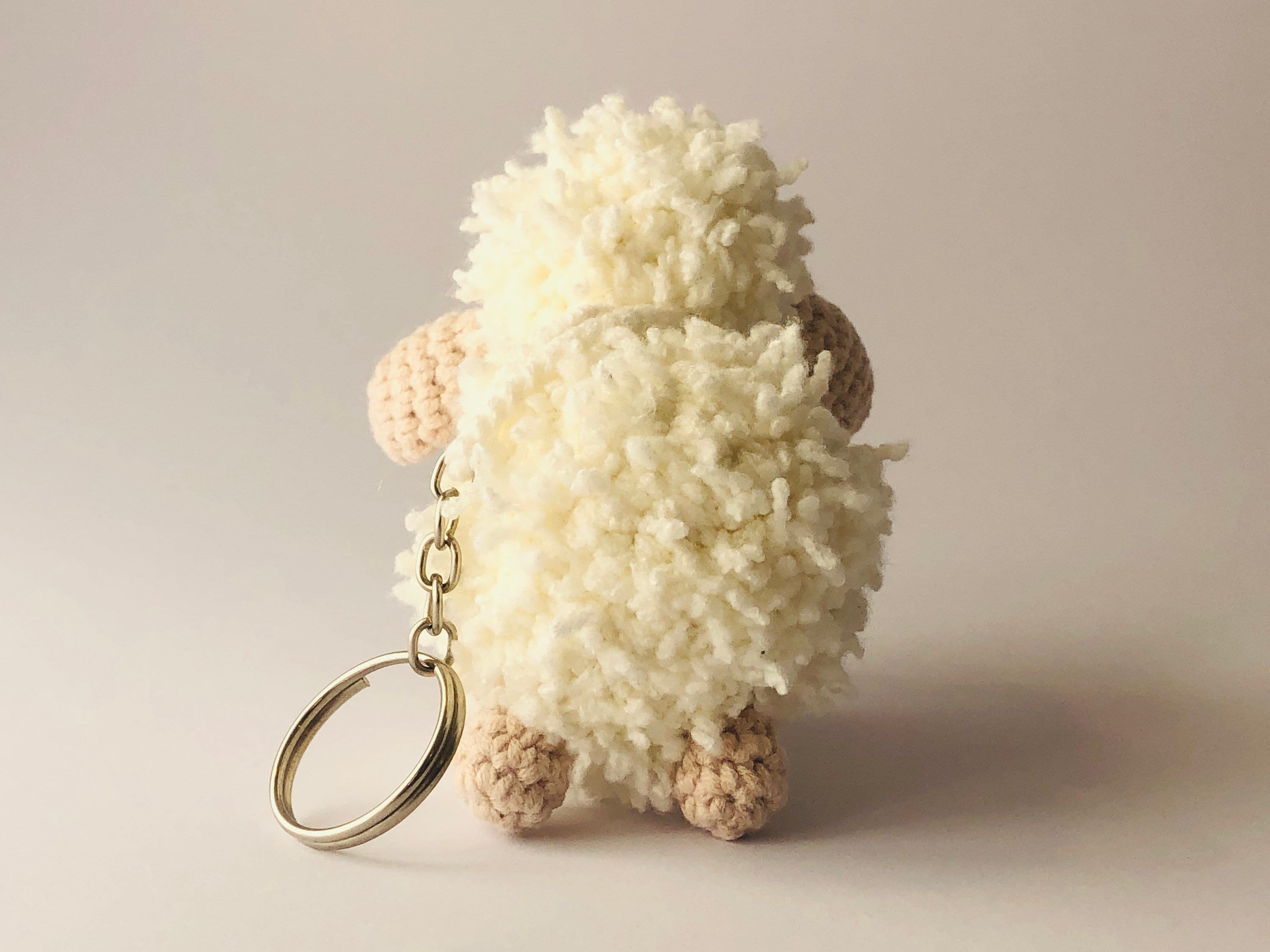 Sevimli Kuzu Anahtarlık & Çanta Charmı