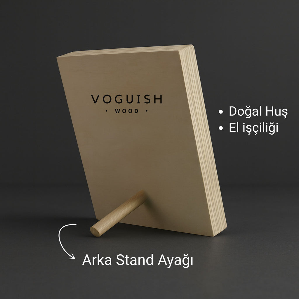 Ayıcık Temalı Ahşap Baş Harf Panosu – Erkek Bebek Odası Dekoru